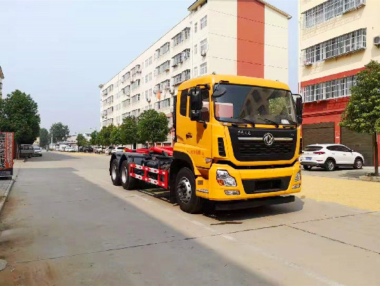 東風天龍國六20~25方車廂可卸（鉤臂）式垃圾車